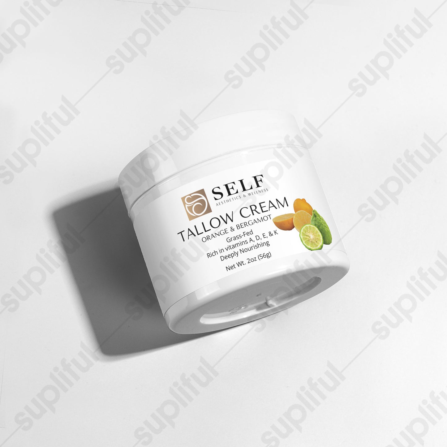 Tallow Cream Orange & Bergamot