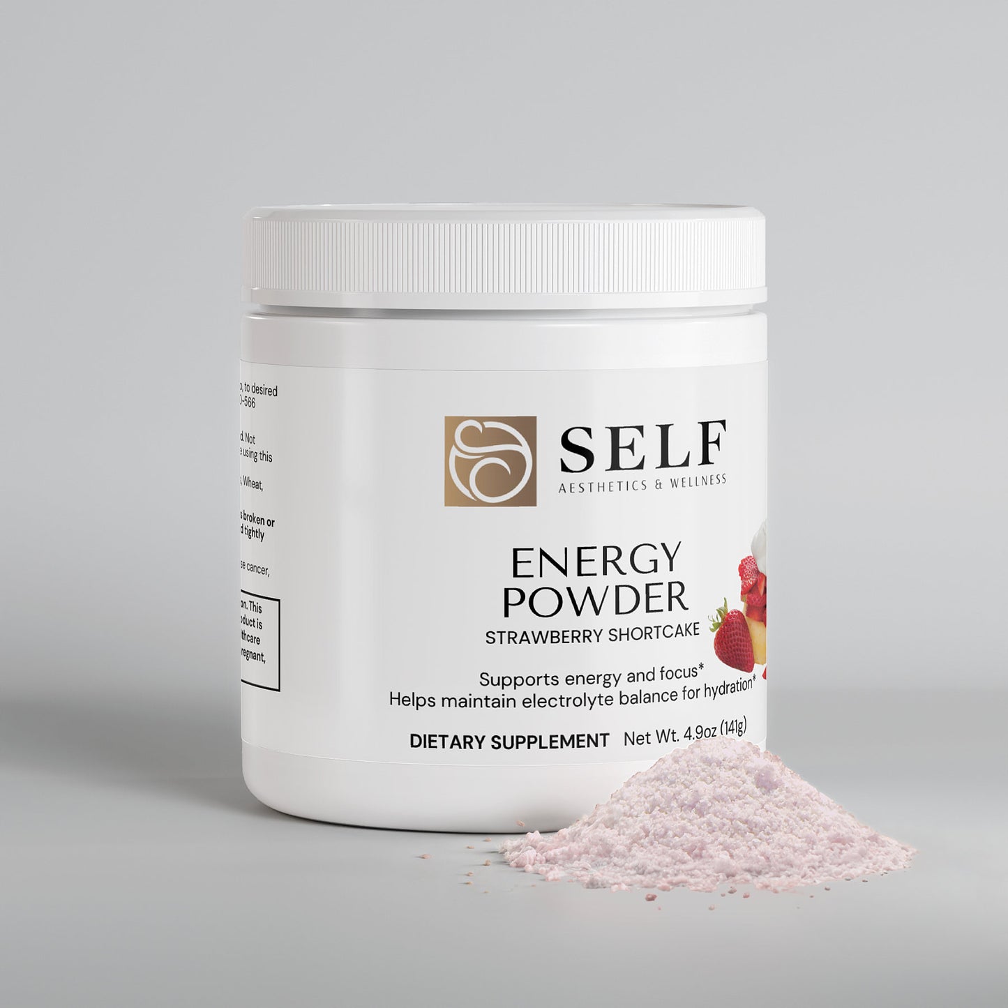 Energy Powder (Strawberry Shortcake)