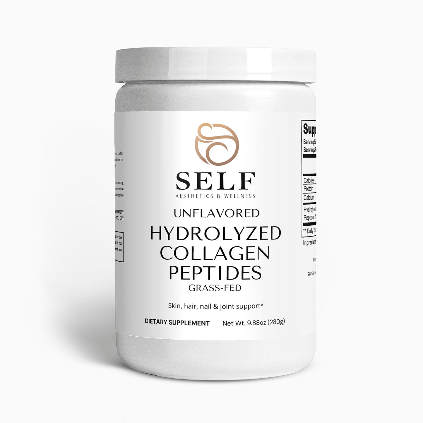 Grass-Fed Hydrolyzed Collagen Peptides (Unflavored)