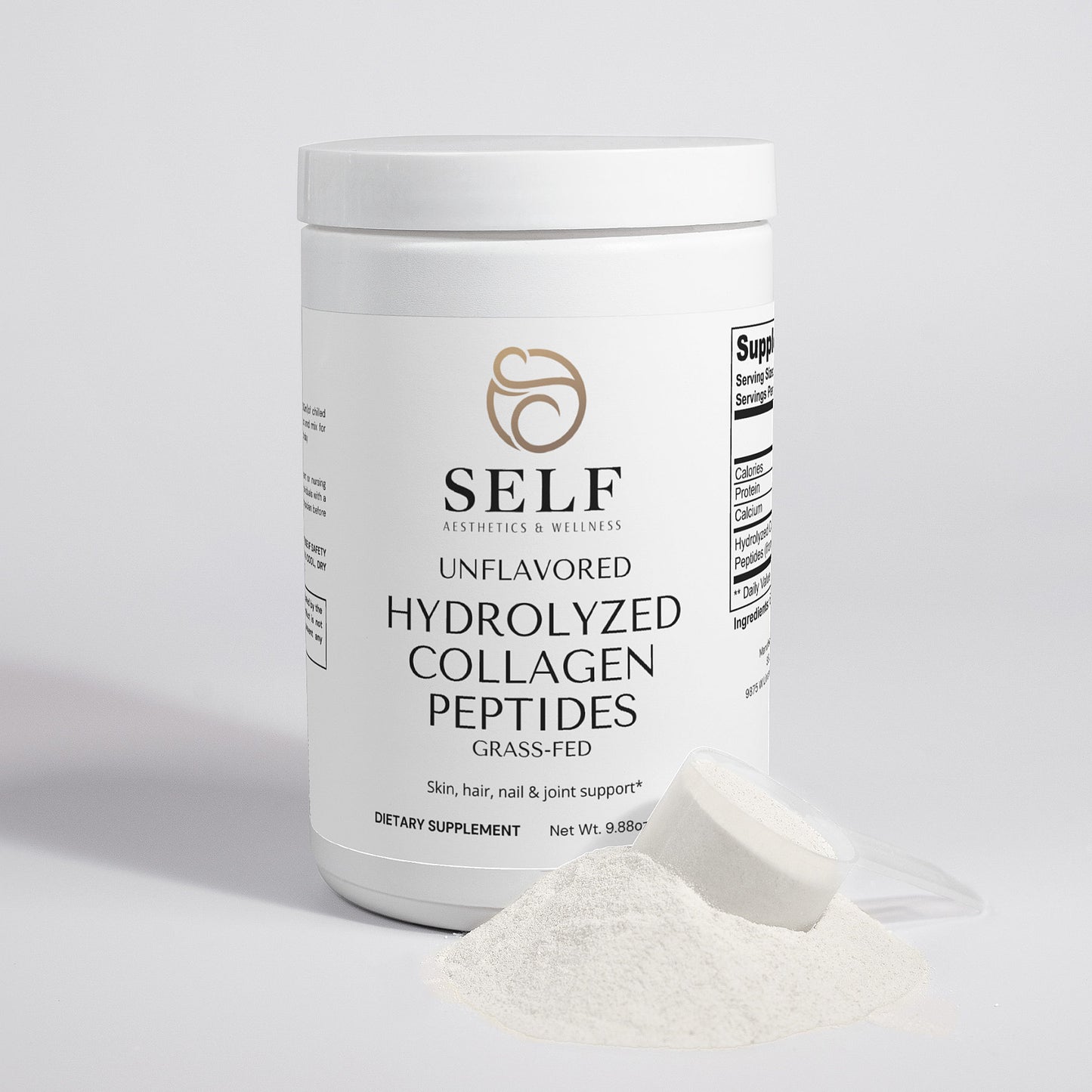 Grass-Fed Hydrolyzed Collagen Peptides (Unflavored)