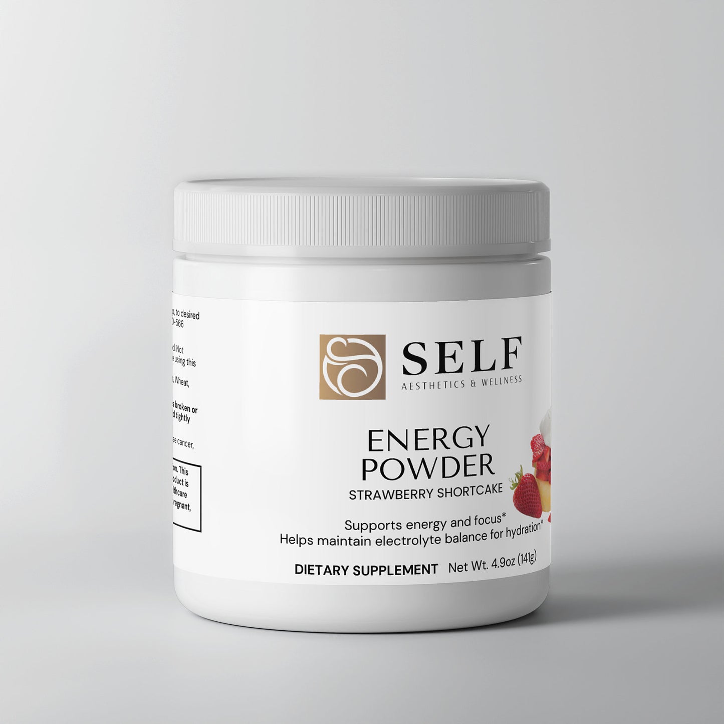 Energy Powder (Strawberry Shortcake)